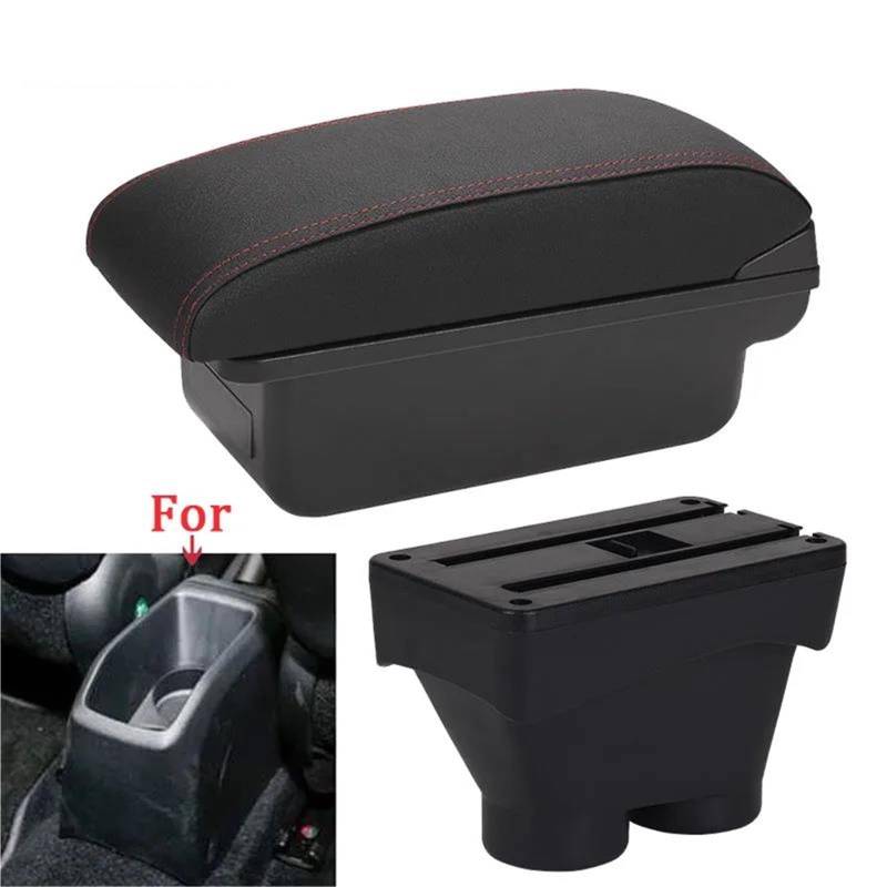 Armster Für Peugeot Für 208 2012-2018 Armlehnenbox Aufbewahrungsbox Autozubehör Teile Innenraum Autohalter Aschenbecher Armlehnen Mittelarmlehne(Style C1) von EKEGUY