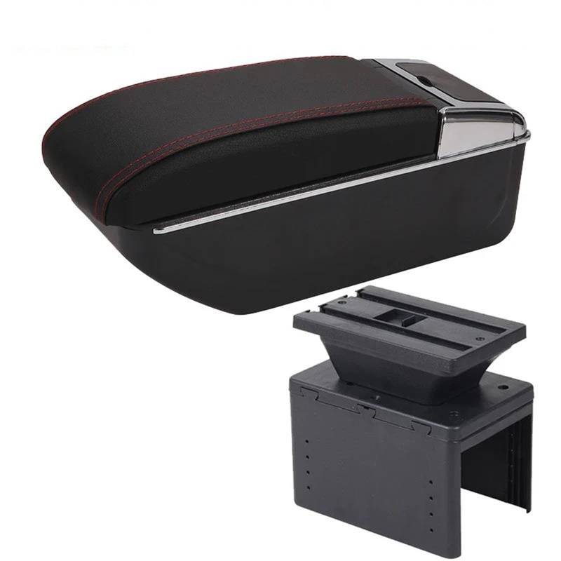 Armster Universal Auto Armlehne Zentrale Universal Modell Armlehne Box Auto Zubehör Lagerung Box Nachrüstteile Armlehnen Mittelarmlehne(Style 1) von EKEGUY