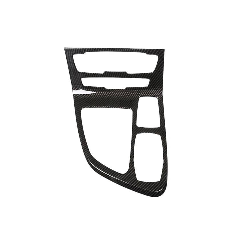 Auto Aufkleber Abdeckung Für 2er Für F45 F46 2015-2019 Auto Zentrale Steuerung Gangschaltung Panel Dekorative Rahmenabdeckung Innenverkleidung(Carbon Pattern) von EKEGUY