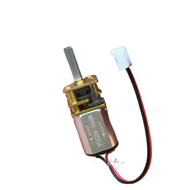 DC 3V-6V 5V 100RPM Slow Speed 12mm*10mm N20 Gear electronic starter Full Metal Gearbox Reduction electronic starter D-shaft for Robot EKFBQBGW von EKFBQBGW