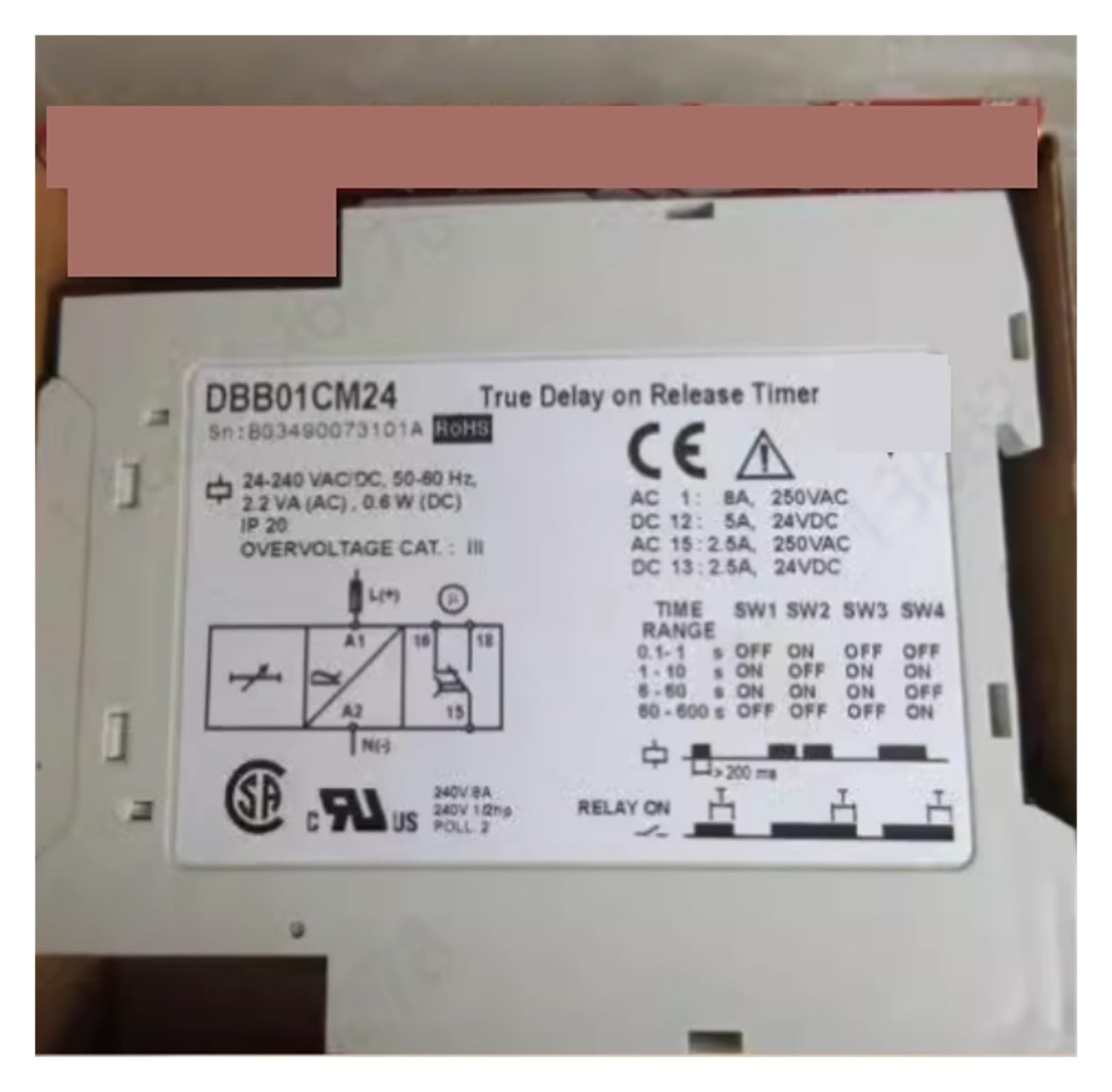 1 Stück Relais DBB01CM24 DBB01DM24(DBB01DM24) von EKJSBWGN