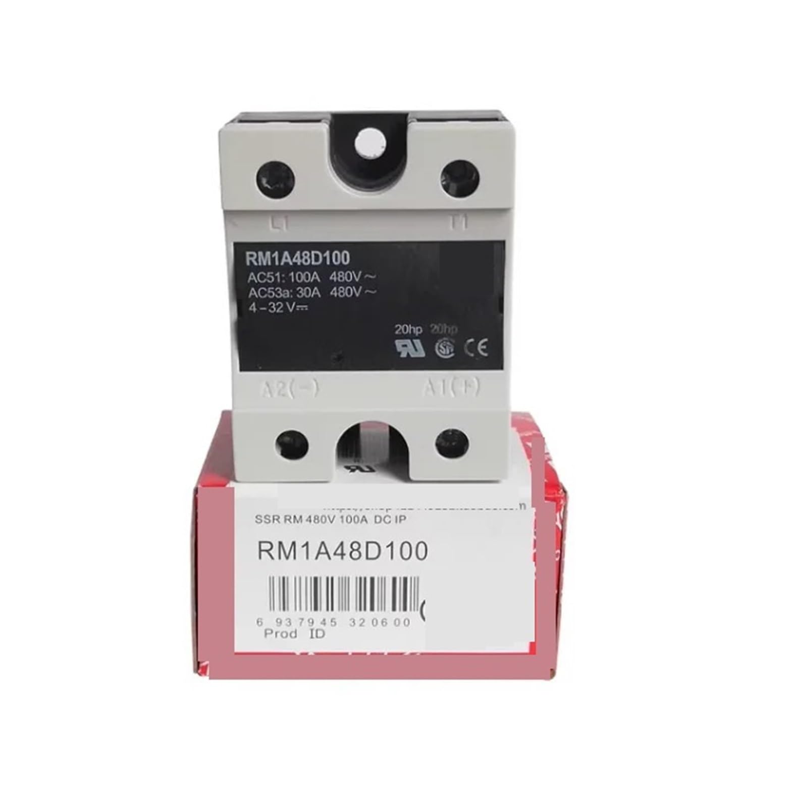 1 stücke relais RS1A48A60E RS1A48D80E RS1A48A80E RS1A48D100E RS1A48A100E RS1A40D25EB RS1A40D40EB RS1A48D60EB RS1A48D80EB(RS1A48D80EB) von EKJSBWGN