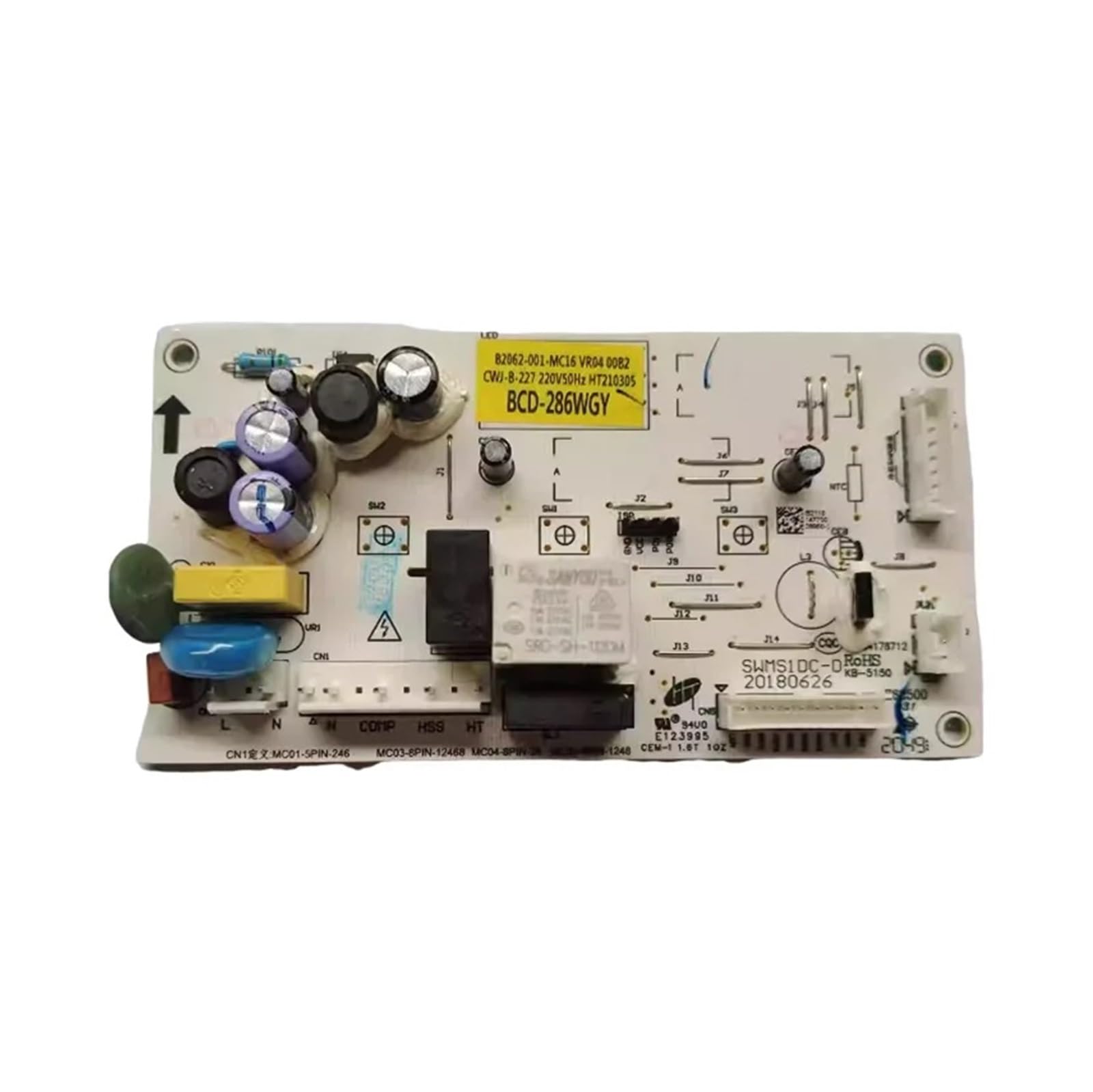 Kühlschrank Computer-board BCD-286WGY B2062-001-MC16 stromversorgung bord Control board von EKJSBWGN