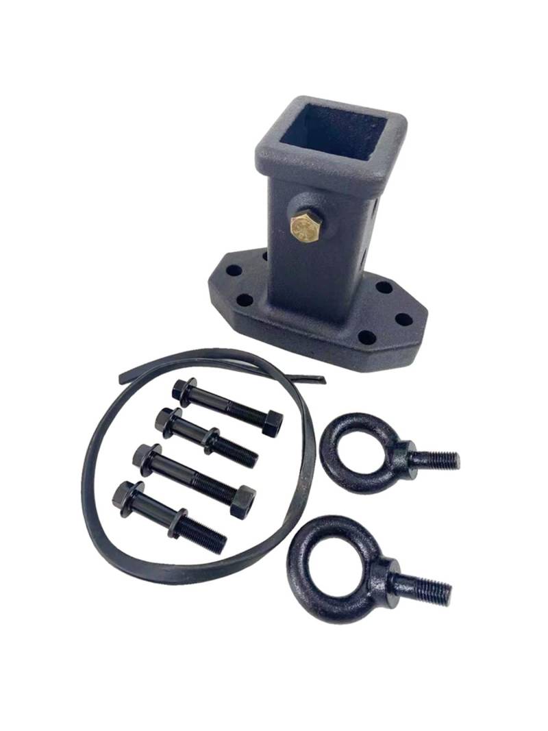 Anhänger 2 '' 50x50 Anhängerkupplungsbehälter-Empfangsröhre-Hitch-Adapter-Hitch-Empfängerschraube an speziellen Anhängern Anhängerkupplungshalterungen von EKOUQIN