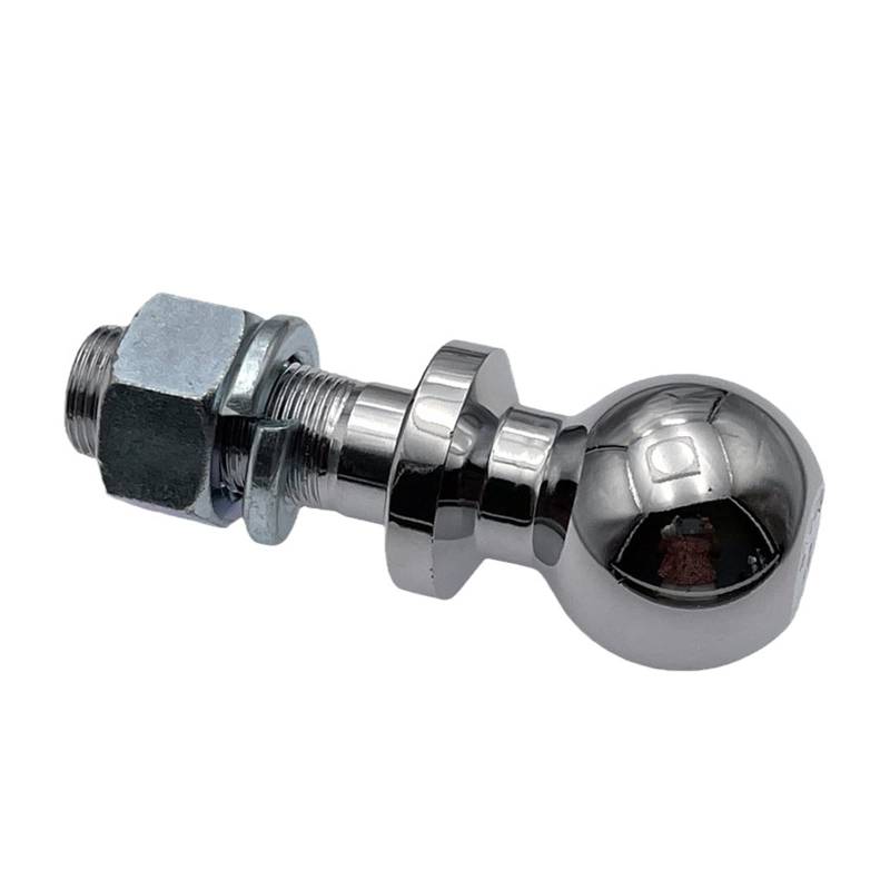 Chrom -Schleppball 50 mm 1 "Shank Dia. Anhängerkupplung Schleppkapazität 5000 Pfund RV Teile Car Camper Copping Caravan Accessoires Anhängerkupplungshalterungen(7500LBS) von EKOUQIN