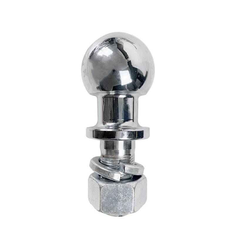 Chrom langer Hals 5 0mm 1 "(M25) Schaftdurchhänger Anhängerkupplung Kugelkupplung Everial for Fahrradträgerteile Camper-Zubehör Anhängerkupplungshalterungen von EKOUQIN
