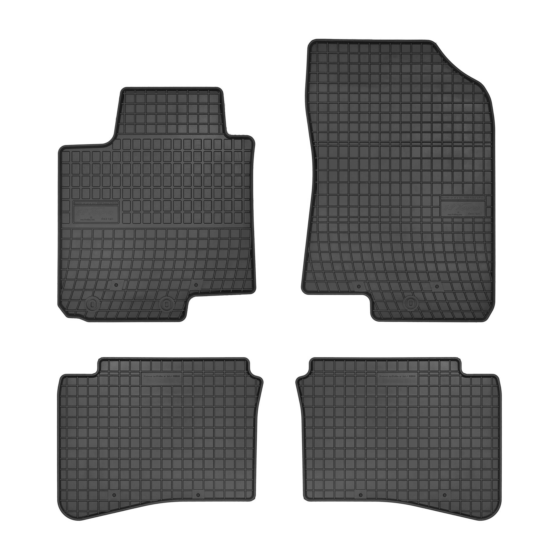Automatten-Experts 546016EL Gummimatten mit 1cm Rand 4-teilig Automatten-Experts 546016EL Gummimatten mit 1cm Rand 4-teilig von EL-Torro