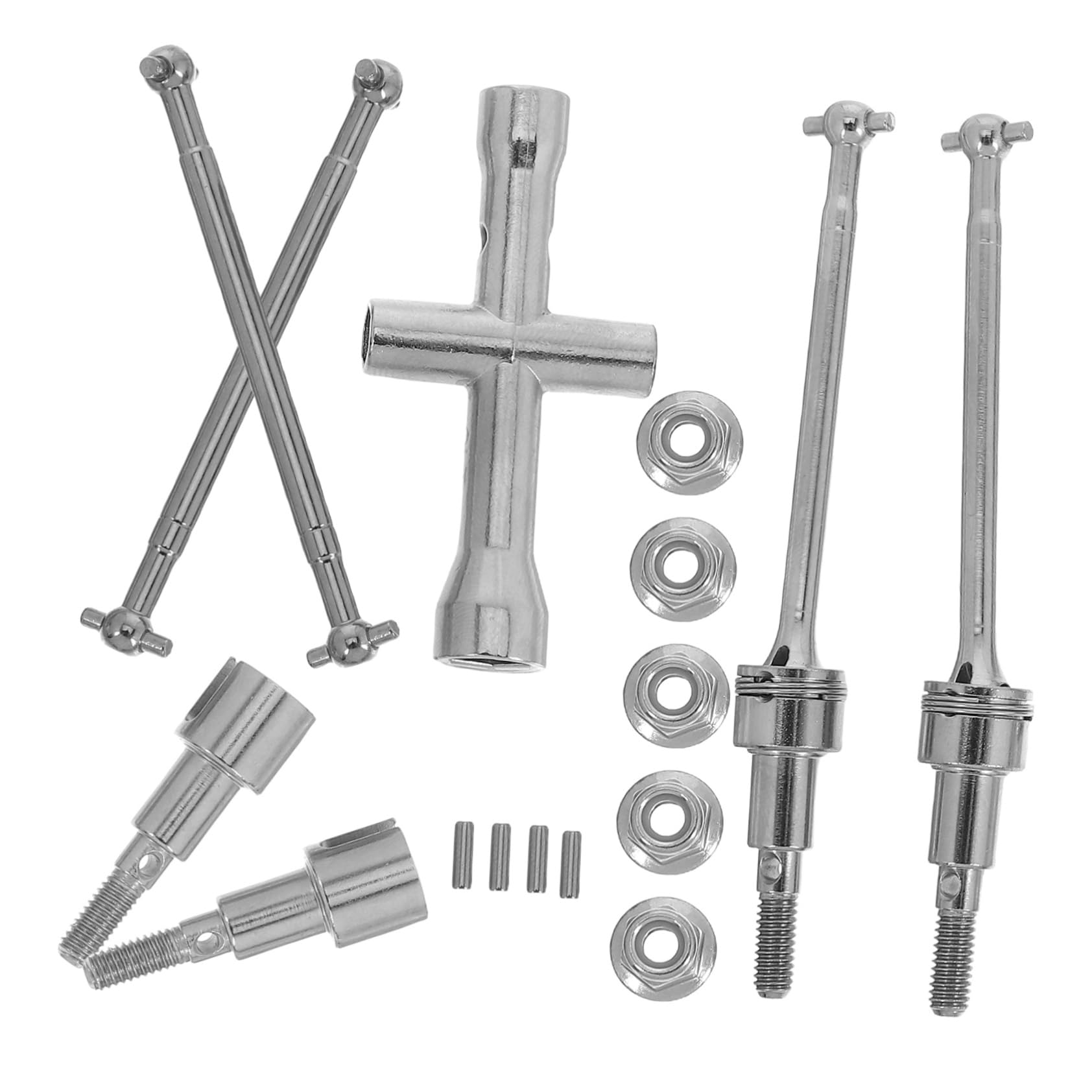 ELAYARD Rc Autozubehör Autoteil Teil Hintere Antriebswelle Ersetzen Ersatzteile Teile Vordere Hintere Antriebswelle Teile Antrieb Walker Teile Antriebswelle Vorderes Hinteres Teil Silber ELAYARD Rc Autozubehör Autoteil Teil Hintere Antriebswelle Ersetzen Ersatzteile Teile Vordere Hintere Antriebswelle Teile Antrieb Walker Teile Antriebswelle Vorderes Hinteres Teil Silber von ELAYARD