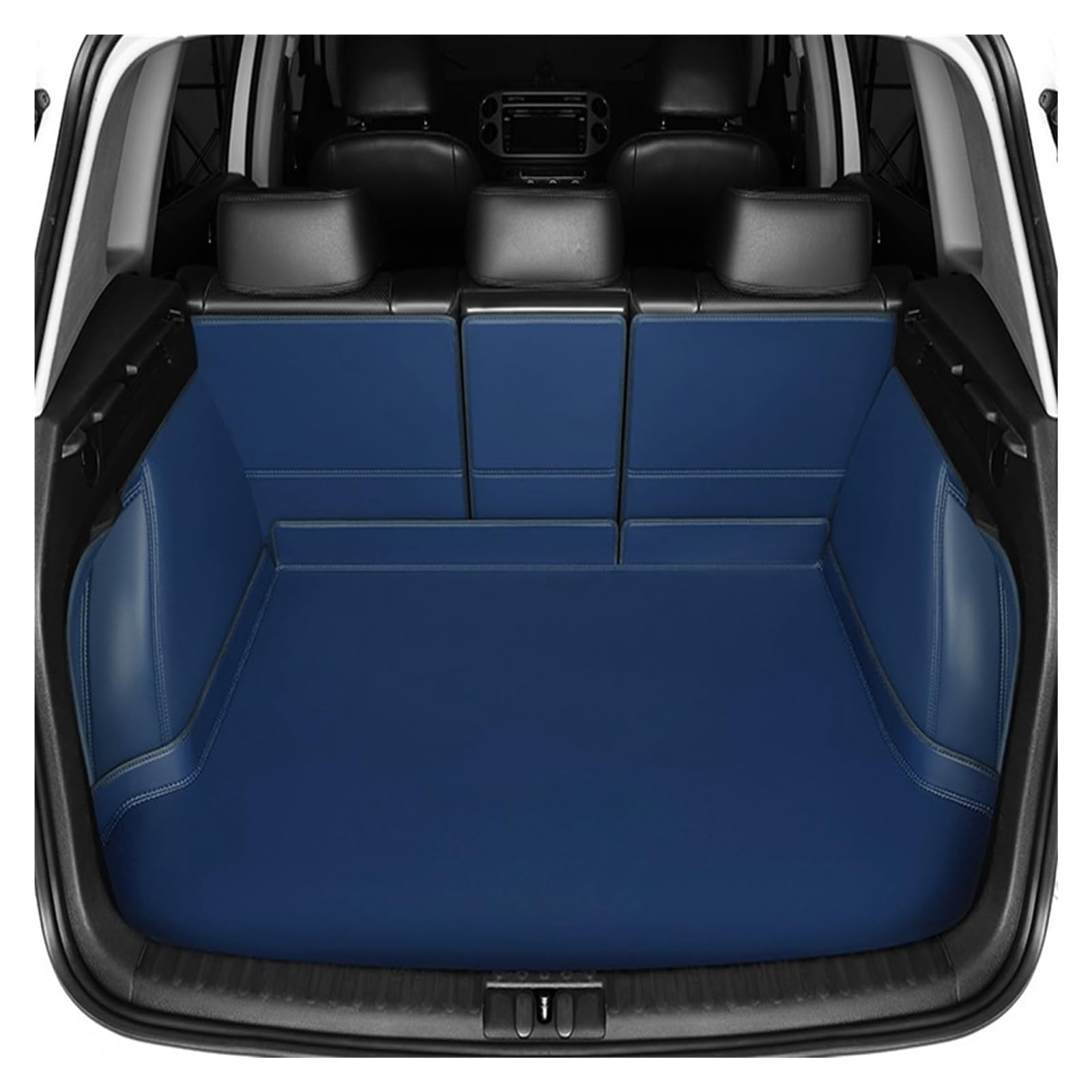 Für CRV Hybrid 2017-2021 Kofferraumschutzmatte rutschfeste Auto-Kofferraumabdeckung Vollumschließende Automatten Nicht-Kofferraumabdeckung(B,Fullenclosure) von ELCEAMMDLW