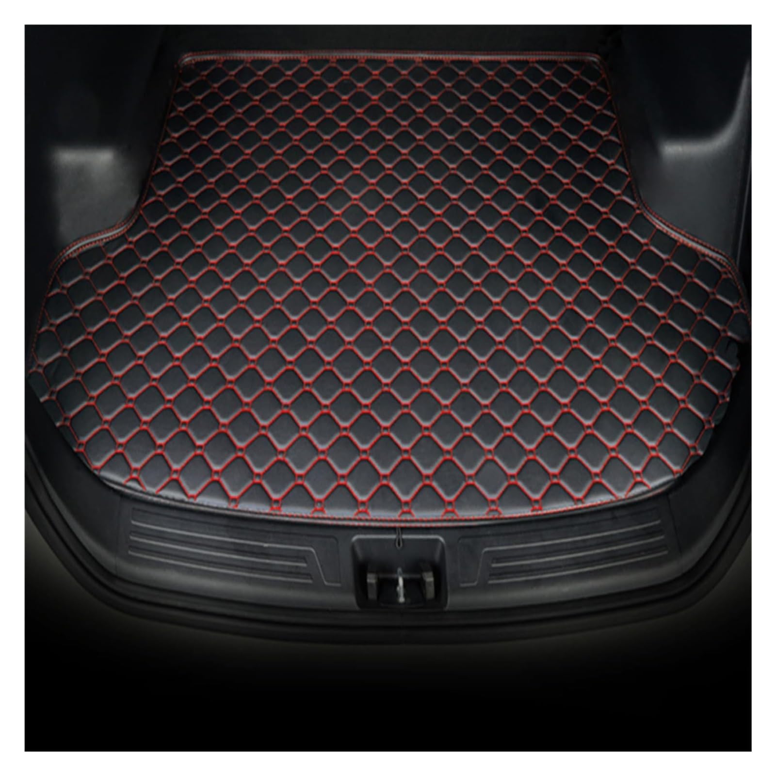 Für Civic 2007-2013 Kofferraumschutzmatte rutschfeste Auto-Kofferraumabdeckung Vollumschließende Automatten Nicht-Kofferraumabdeckung(B,FlatEdge) von ELCEAMMDLW