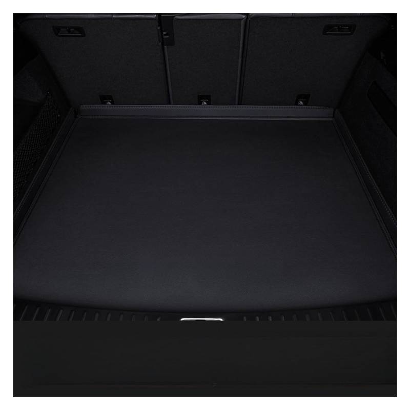 Für Fit Für Jazz 2008-2024 Kofferraumschutzmatte, rutschfeste Kofferraumabdeckung Vollumschlossene Automatten Nicht-Kofferraumabdeckung(D,HighSide) von ELCEAMMDLW