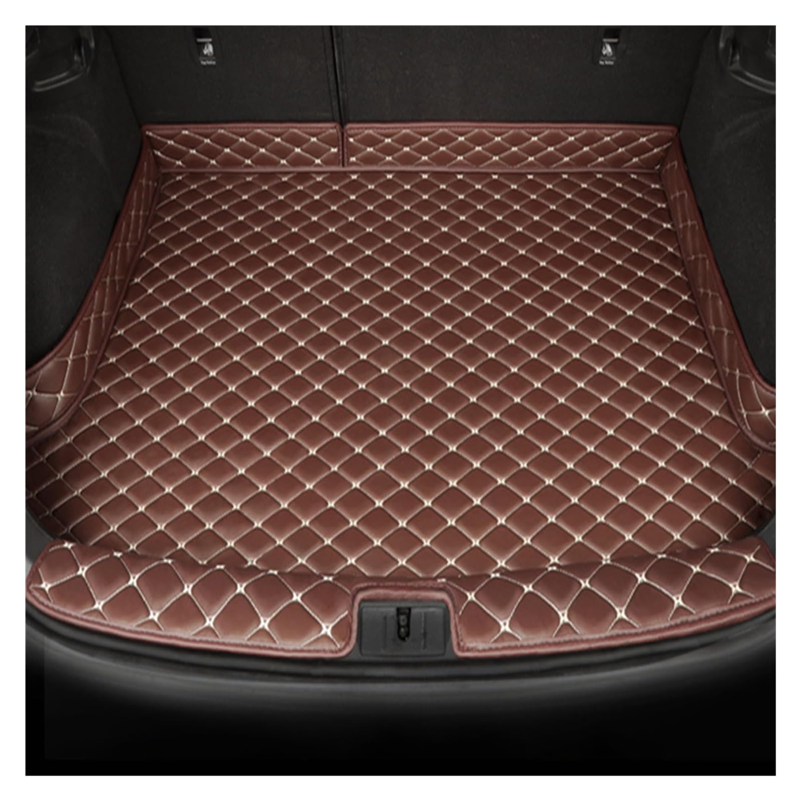 Für Hyundai Für Rohens 2006 2007 2008 Leicht Zu Reinigende Kofferraumschutzmatte, rutschfeste Autofußmatten Ohne Kofferraumschutz D-Flat(A,Threshold) von ELCEAMMDLW