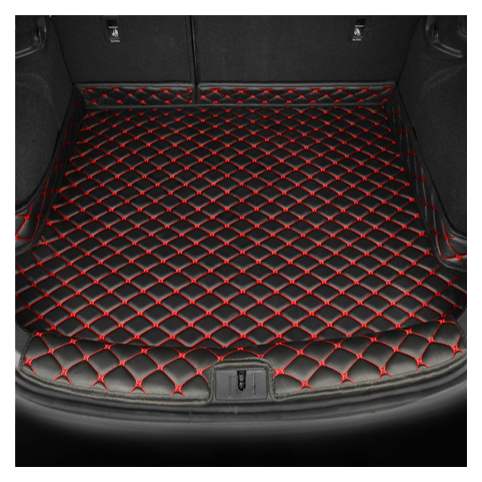 Für Hyundai Für Veloster 2010-2015 Leicht Zu Reinigende Kofferraumschutzmatte, rutschfeste Autofußmatten Ohne Kofferraumschutz, D-Flachkante(B,Threshold) von ELCEAMMDLW