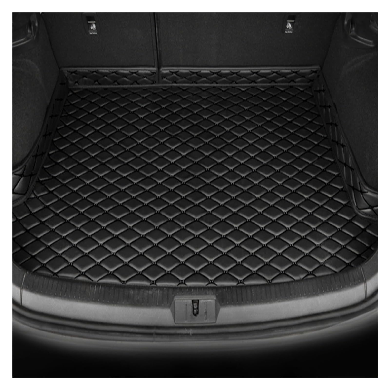 Für Land Für Rover Für Range 2007-2024 Saubere Kofferraumschutzmatte, rutschfeste Autofußmatten Ohne Kofferraumabdeckung, Flache Kante(C,HighSide) von ELCEAMMDLW