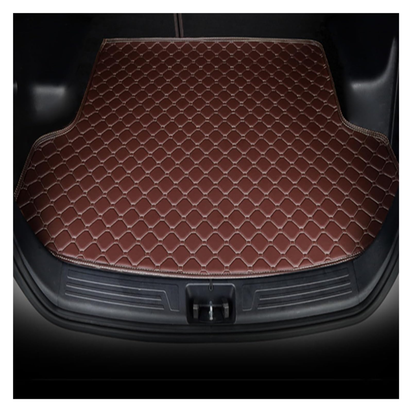 Für T&oyota Für Handlander 5seats 2009-2024 Schutzmatte rutschfeste Auto-Kofferraumabdeckung Gehäuse Auto-Matten Nicht-Kofferraumabdeckung Flache Kante(A,FlatEdge) von ELCEAMMDLW