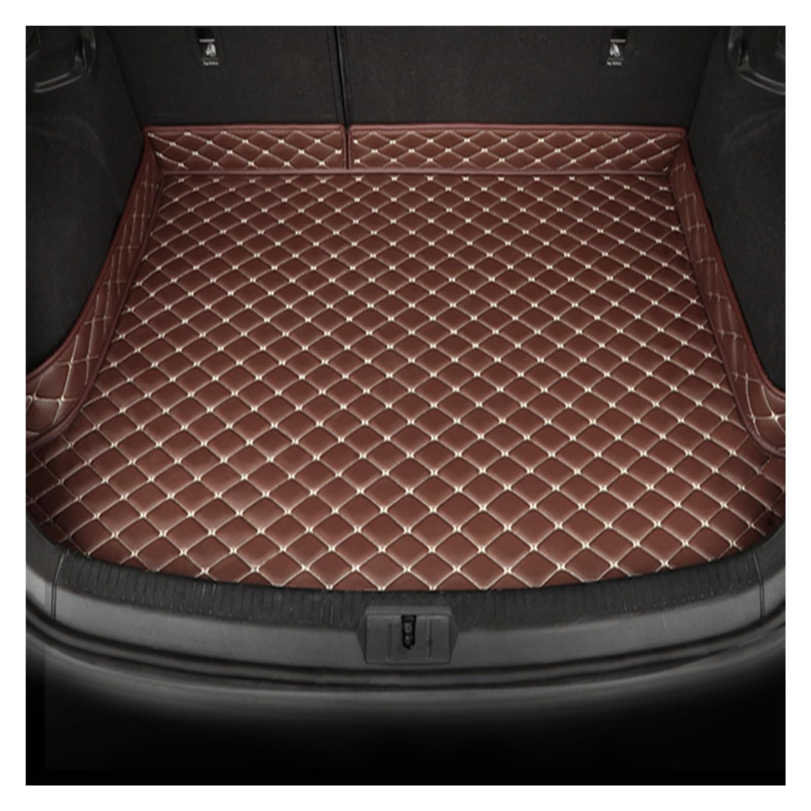 Für T&oyota Für Land Für Cruiser 8 Sitze 2010-2015 Saubere Schutzmatte Rutschfestes Gehäuse Auto-Matten Nicht-Kofferraumabdeckung Flache Kante(A,HighSide) von ELCEAMMDLW