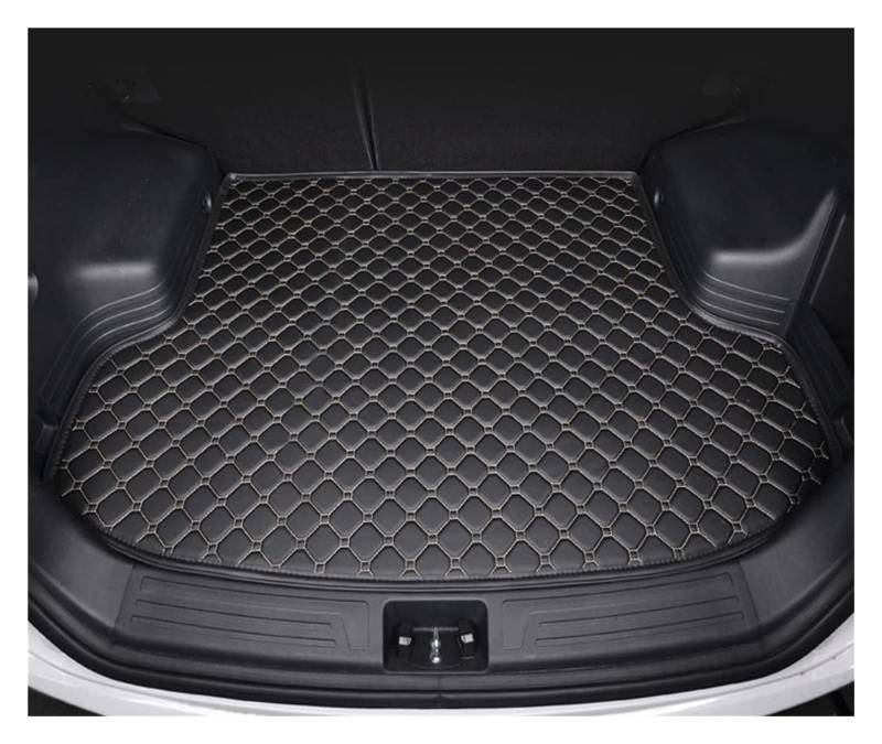 Für T&oyota Für Noah 80 Serie 2010-2014 8 Sitze Mit Armlehnenbox, Laderaumwanne, Kratzfeste Und rutschfeste Teppiche, Autoinnenausstattung(Black-Beige) von ELCEAMMDLW