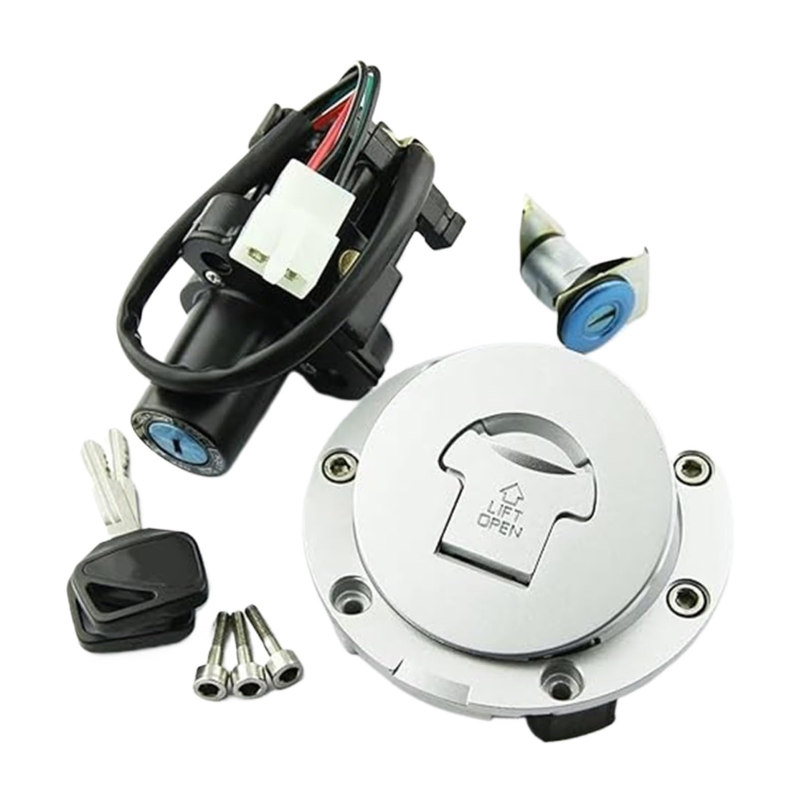 Tankdeckel Kraftstoff Zündschalter Für CB900 Für CB919 Für CBF500 Für CBF600 Für CBF1000 2002-2010 Motorrad Zündschalter Tankdeckel Sitzschloss Schlüsselsatz Zündschalter Tankdeckel Kraftstoff Zündschalter Für CB900 Für CB919 Für CBF500 Für CBF600 Für CBF1000 2002-2010 Motorrad Zündschalter Tankdeckel Sitzschloss Schlüsselsatz Zündschalter von ELCEAMMDLW