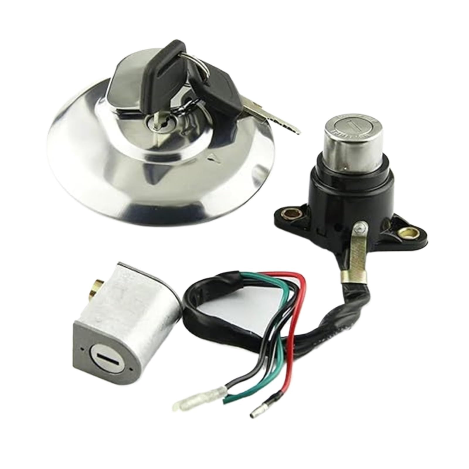Tankdeckel Kraftstoff Zündschalter Für CM125 cm 125 1987-1999 Motorrad Zündschloss Kraftstoff Tankdeckel Schloss Schlüssel Set Zündschalter Tankdeckel Kraftstoff Zündschalter Für CM125 cm 125 1987-1999 Motorrad Zündschloss Kraftstoff Tankdeckel Schloss Schlüssel Set Zündschalter von ELCEAMMDLW