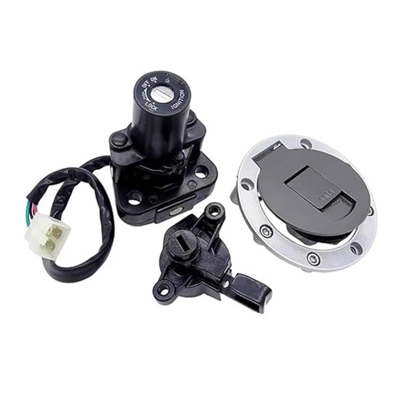 Tankdeckel Kraftstoff Zündschalter Für Suzuki Für GS500 Für RGV250 Für GSF1200 Für GSXR1000 Motorrad Zündschlüssel Sitzschloss Tankdeckel Zündschalter von ELCEAMMDLW