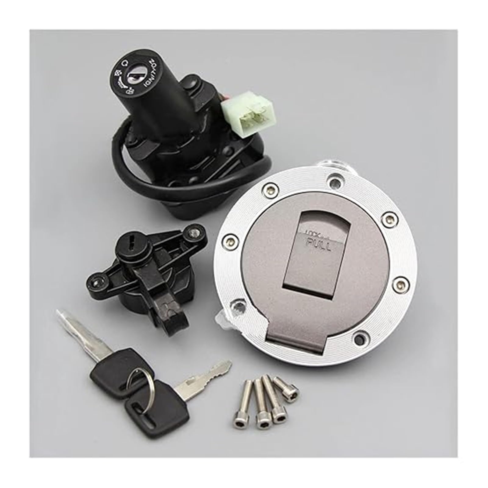 Tankdeckel Kraftstoff Zündschalter Für XJR400 1996-2002 Für XJR1200 1994-1998 Ganzjähriges Motorrad Zündschloss Tankdeckelabdeckung Sitzschloss Schlüsselsatz Zündschlüsselschalter Zündschalter Tankdeckel Kraftstoff Zündschalter Für XJR400 1996-2002 Für XJR1200 1994-1998 Ganzjähriges Motorrad Zündschloss Tankdeckelabdeckung Sitzschloss Schlüsselsatz Zündschlüsselschalter Zündschalter von ELCEAMMDLW