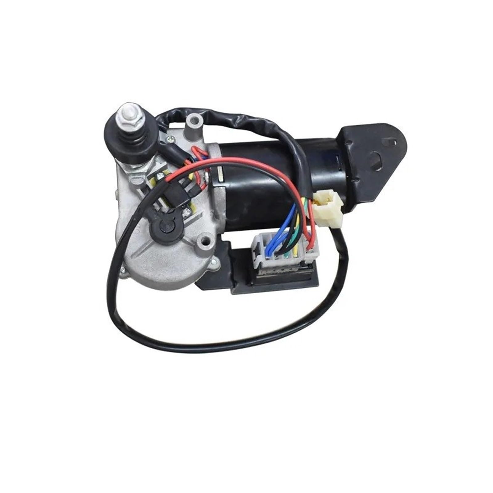 Scheibenwischer Motor 12V/24V Wischerblatt L'm Gabelstapler Wischermotor Rechts Doppel Wischerarm(Style 1) von ELDVSUA