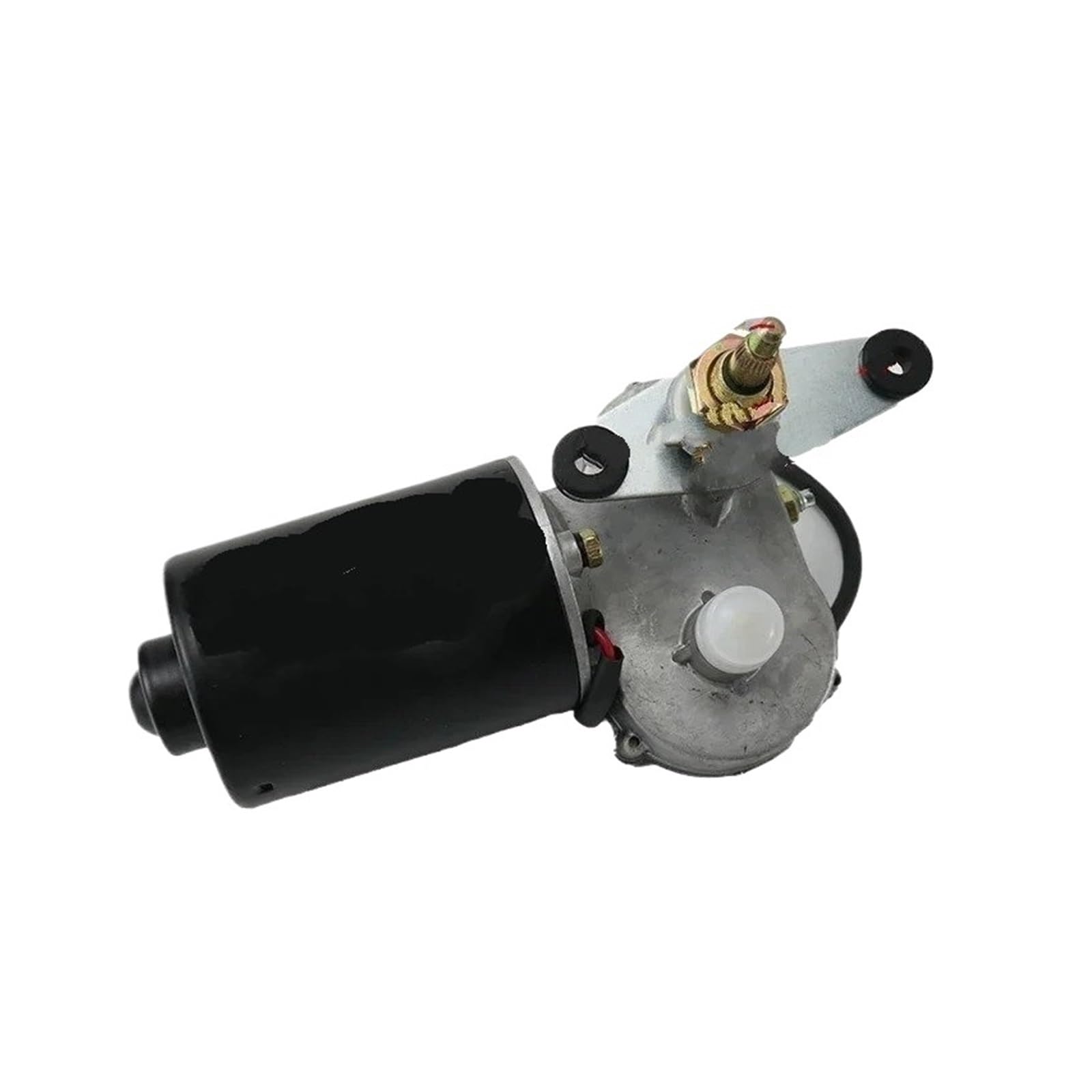 Scheibenwischer Motor Für Mingyu Wischermotor 24V Wischerarm Montage Lader Gabelstapler Zubehör Frontgetriebe Glas Kipphebelhalterung(Schwarz) von ELDVSUA