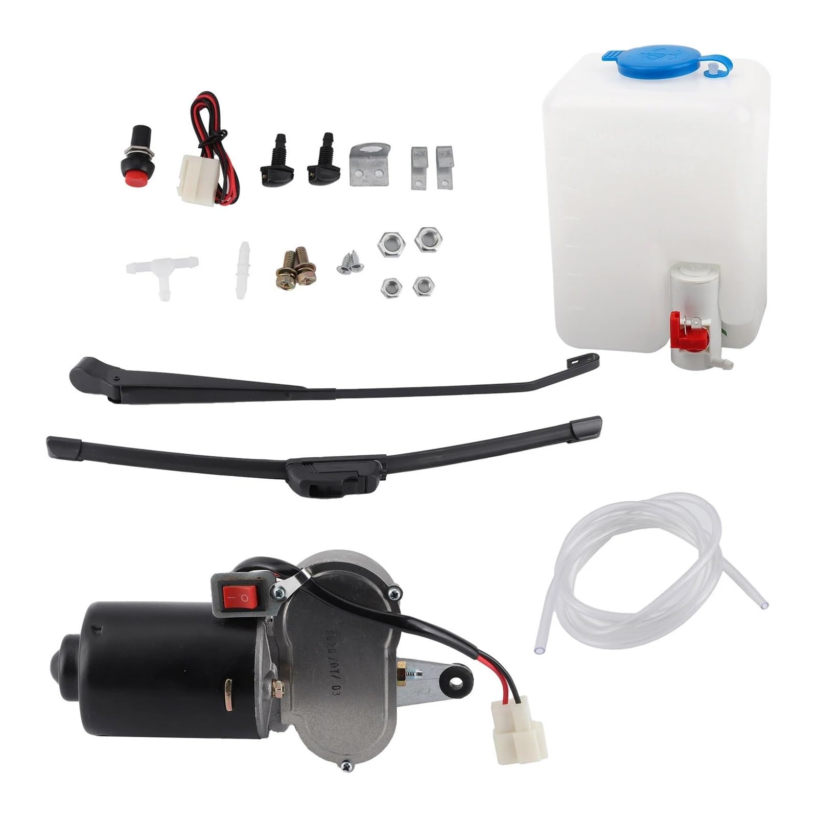 Scheibenwischer Motor Für UTV ATV Wischer Sprühflasche Elektrischer Wischermotor Elektrischer Scheibenwischer Montagesatz Motorblattarm Wasserauslauf Topfschlauch Scheibenwischer Motor Für UTV ATV Wischer Sprühflasche Elektrischer Wischermotor Elektrischer Scheibenwischer Montagesatz Motorblattarm Wasserauslauf Topfschlauch von ELDVSUA