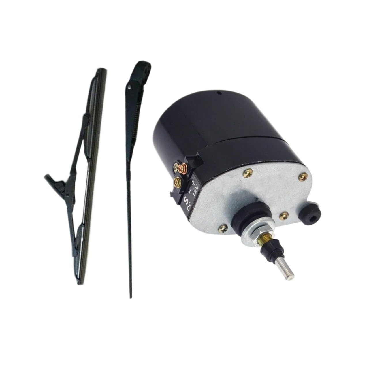 Scheibenwischer Motor Für Willis Für Jeep Für Traktor 01287358 7731000001 Für Fischerboot Für Caravan Universal 12V Scheibenwischermotor Oder Mit Wischerblatt(1Set Wiper and Motor) von ELDVSUA