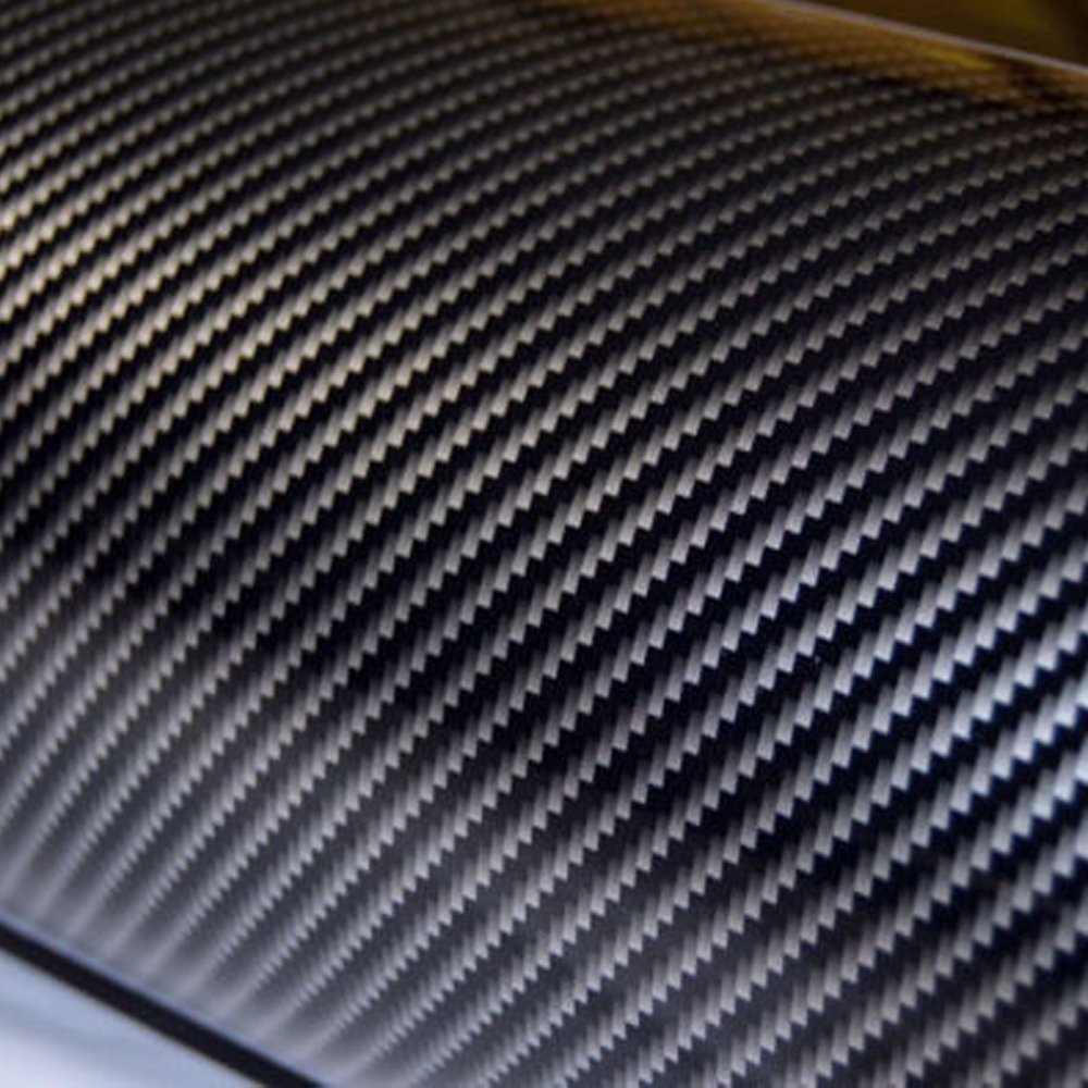 ELEAR trade; Schwarz 4D Carbon Folie 30cm x 152cm flexibel KFZ Auto Wrapping Folie Blatt rollen von ELEAR