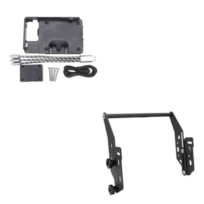 Für CB500X Für CB 500X 2016 2017 2018 2019 Motorrad Zubehör GPS Navigation Platte Halterung Selbst-Anpassung Bildschirm unterstützung Motorrad GPS Halterung(7) von ELEKNZBZTG