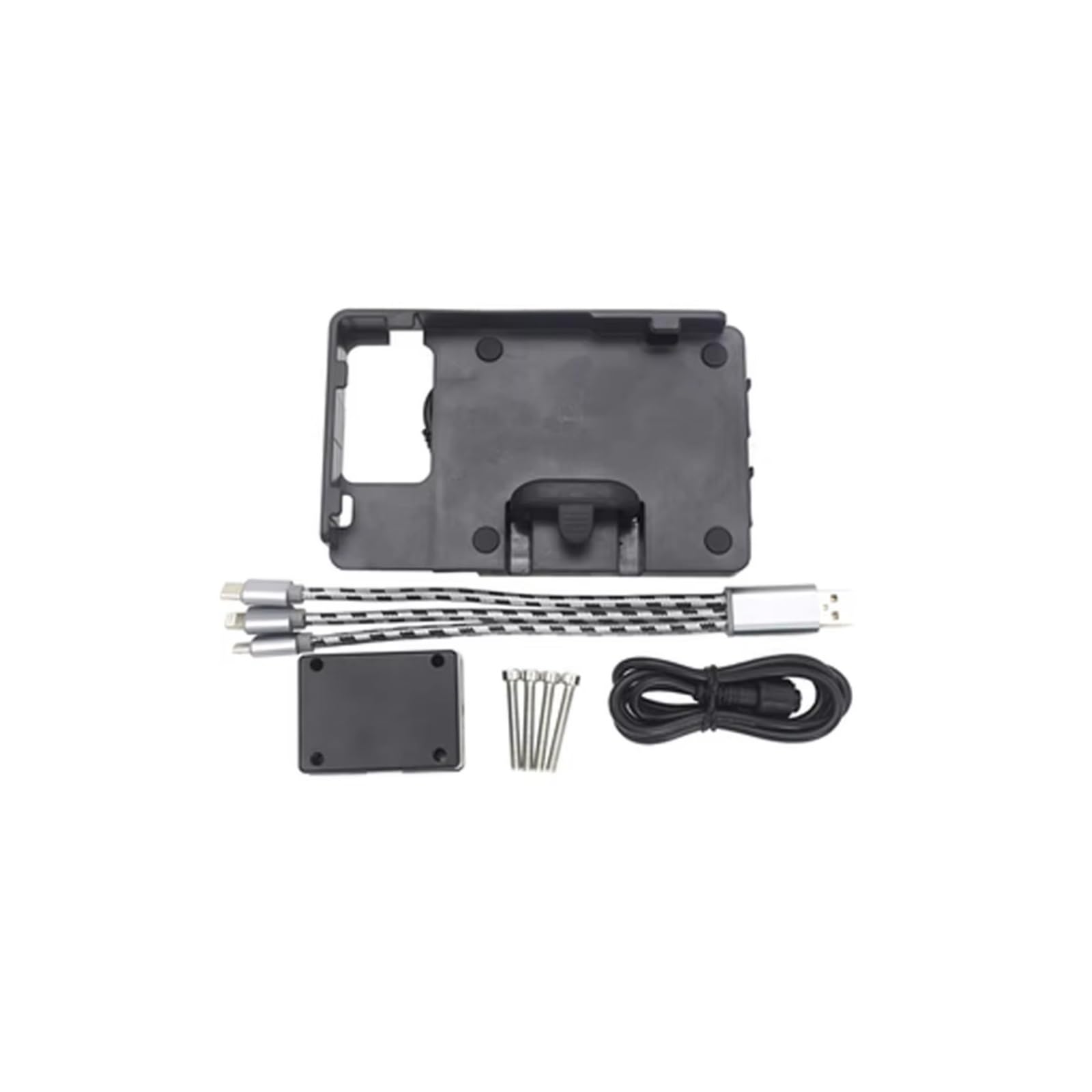Für F800GS Für F 800 GS Für ADV ABS Für Abenteuer 2014-2019 Motorrad GPS Halterung Zubehör 13/16mm Querlatte USB Navigation Halterung Motorrad GPS Halterung(Phone Holder) von ELEKNZBZTG