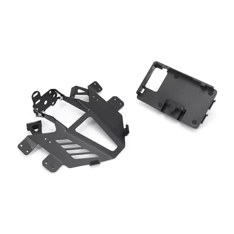 Für Kymco Für AK550 Motorrad Frontscheibe GPS Telefon Stehen Navigation Halterung Supporter Halter Adapter Halter Motorrad GPS Halterung(USB - kit) von ELEKNZBZTG