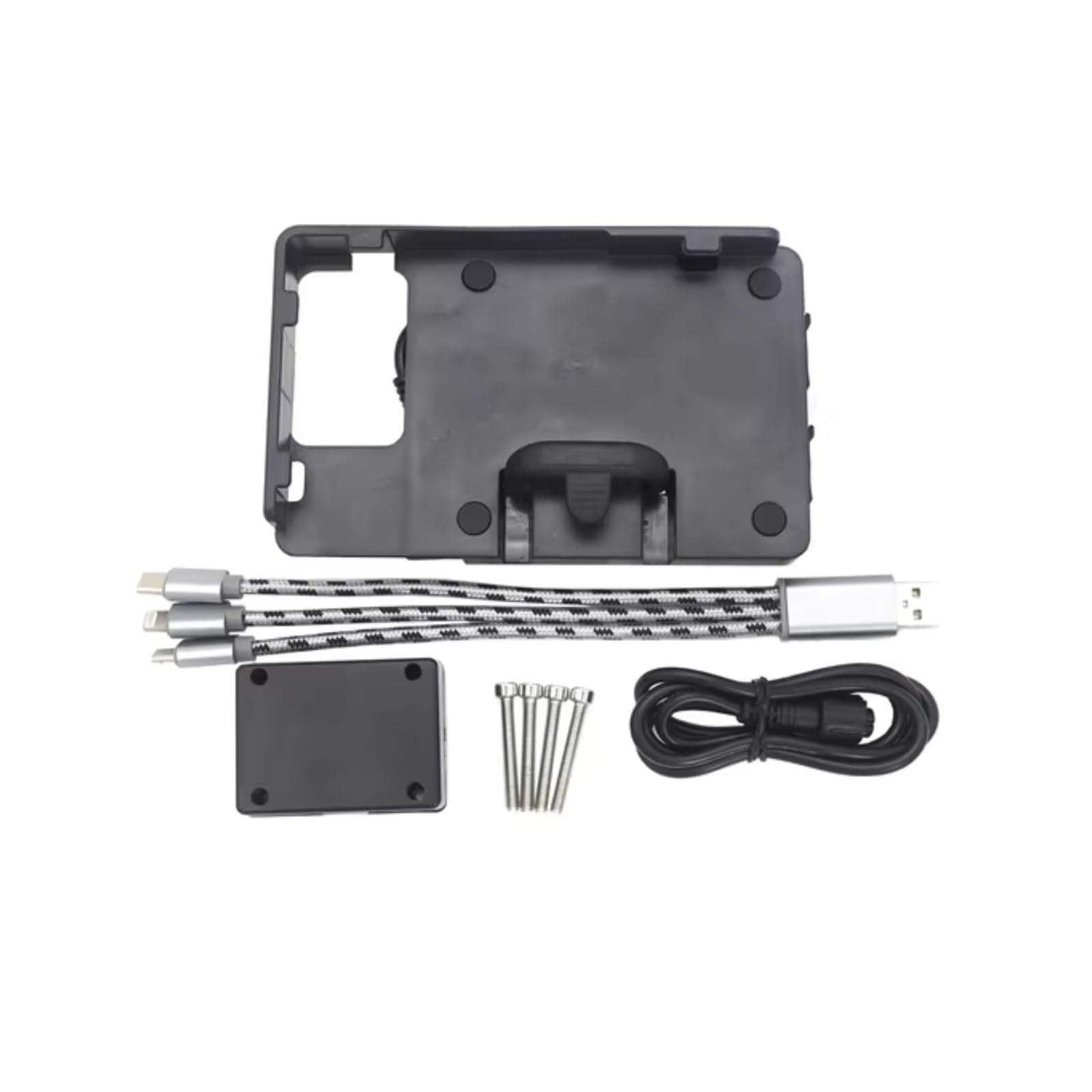 Für NX400 Für NX 400 Für NX500 Für Nx 500 2024 Motorrad Zubehör Telefon Halter Halterung GPS Navigation Halterung Montage 13/16mm Stange Motorrad GPS Halterung(Phone Holder) von ELEKNZBZTG