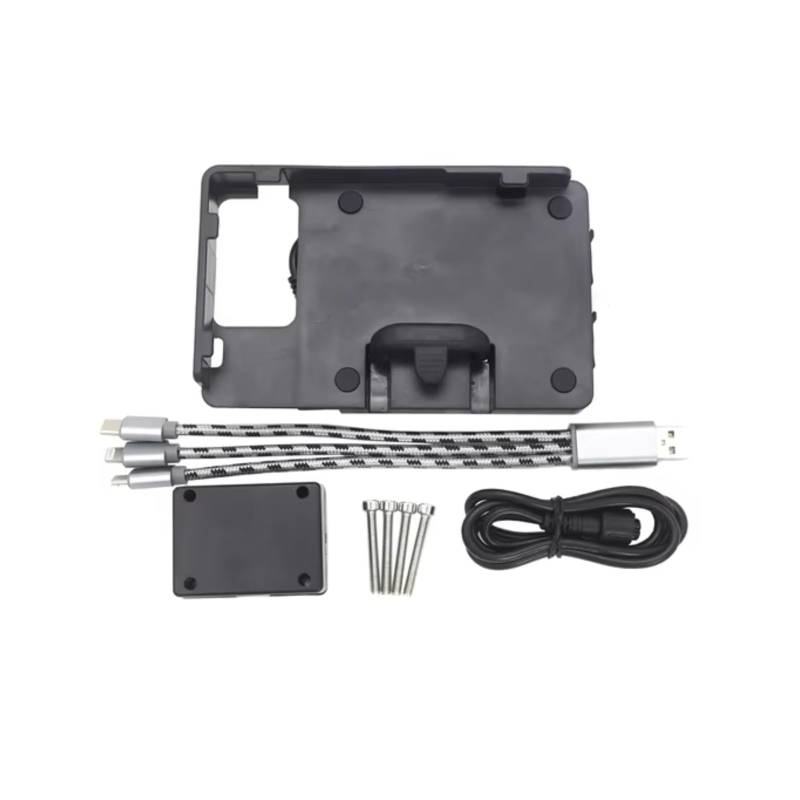 Für NX400 Für NX 400 Für NX500 Für Nx 500 2024 Motorrad Zubehör Telefon Halter Halterung GPS Navigation Halterung Montage 13/16mm Stange Motorrad GPS Halterung(Phone Holder) von ELEKNZBZTG