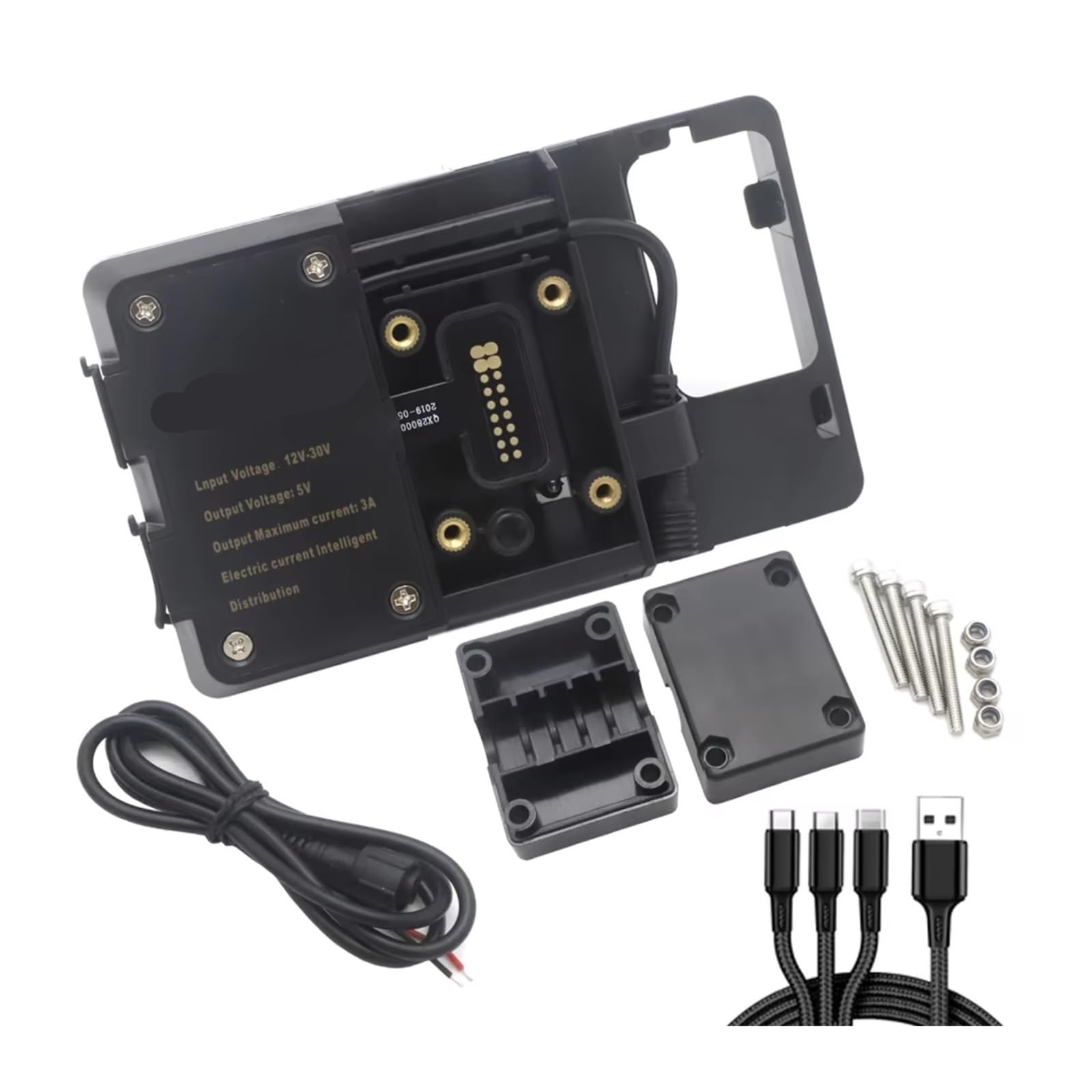 Für R 1200 Für RT Für R1200RT Unten 2009 2008 2007 2006 Navigation Halterung Motorrad GPS Navigator USB Lade Telefon Halter Motorrad GPS Halterung(Phone Bracket) von ELEKNZBZTG