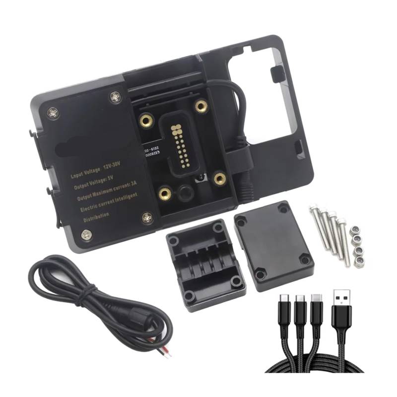 Für R 1200 Für RT Für R1200RT Unten 2009 2008 2007 2006 Navigation Halterung Motorrad GPS Navigator USB Lade Telefon Halter Motorrad GPS Halterung(Phone Bracket) von ELEKNZBZTG