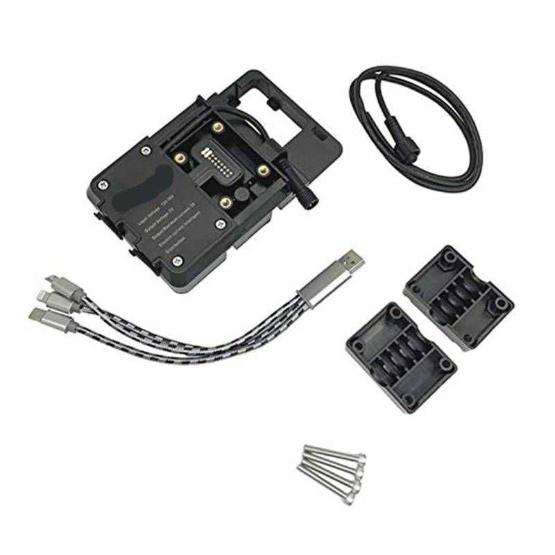 Für R1250GS Für GSA Für Abenteuer Für ADV 2019 2020 Motorrad Handy GPS Navigation Halter Unterstützung Halterung zubehör Motorrad GPS Halterung(B) von ELEKNZBZTG