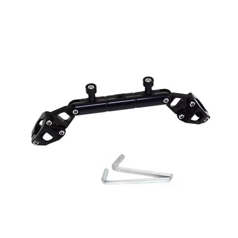Für SYM Für DRG 158 Für DRG Für BT160 Für Jet 125 150 200 GPS Navigation Halterung Supporter Handy-Navigation Stehen Motorrad Zubehör Motorrad GPS Halterung(Black) von ELEKNZBZTG