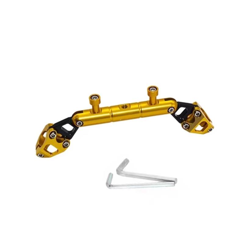 Für SYM Für DRG 158 Für DRG Für BT160 Für Jet 125 150 200 GPS Navigation Halterung Supporter Handy-Navigation Stehen Motorrad Zubehör Motorrad GPS Halterung(Gold) von ELEKNZBZTG