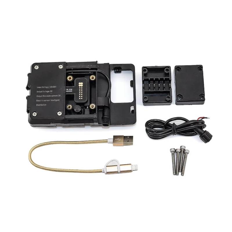 Für VFR1200X Für Crosstourer Für VFR 1200X2016-2018 2019 2020 Windschutzscheibe Ständer Halter Telefon Handy GPS Navigation Platte Halterung Motorrad GPS Halterung(Phone Holder) von ELEKNZBZTG