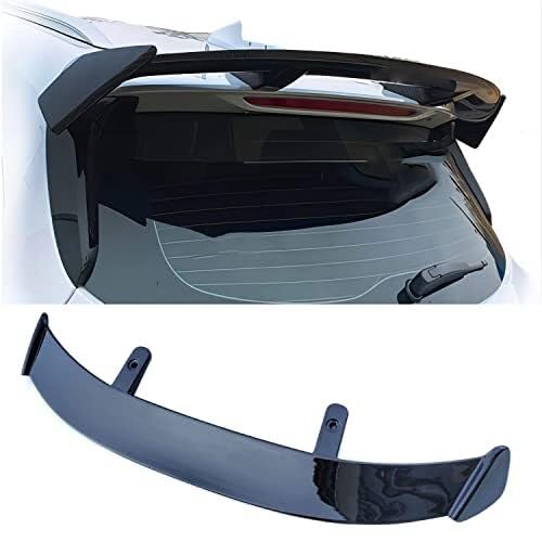 Heckspoiler Für Q3 F3 SUV/Sportback 2018 2019 2020 2021 2022 2023 2024 Auto Heckspoiler ABS Kofferraum Heckspoiler Auto Styling Zubehör(Bright Black) von ELEKNZBZTG
