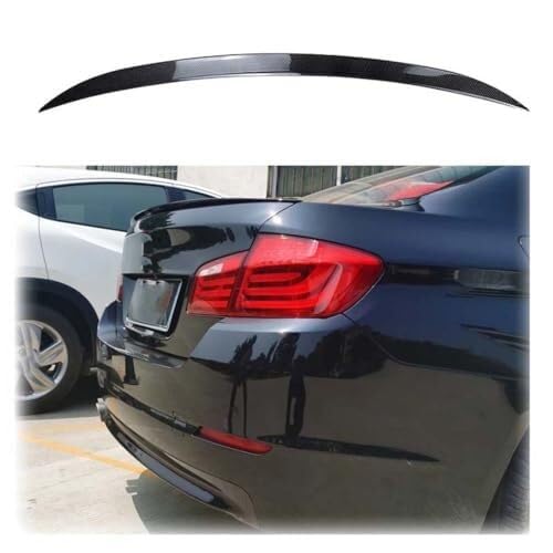 Heckspoiler Heckflügel Für M5 520i 528i 535i 530i 525i F10 F18 2010-2016 Bodykit Kofferraumdeckel Kofferraum Auto Heckspoiler Ducktail Lippe Außen Tuning(Carbon Look) von ELEKNZBZTG