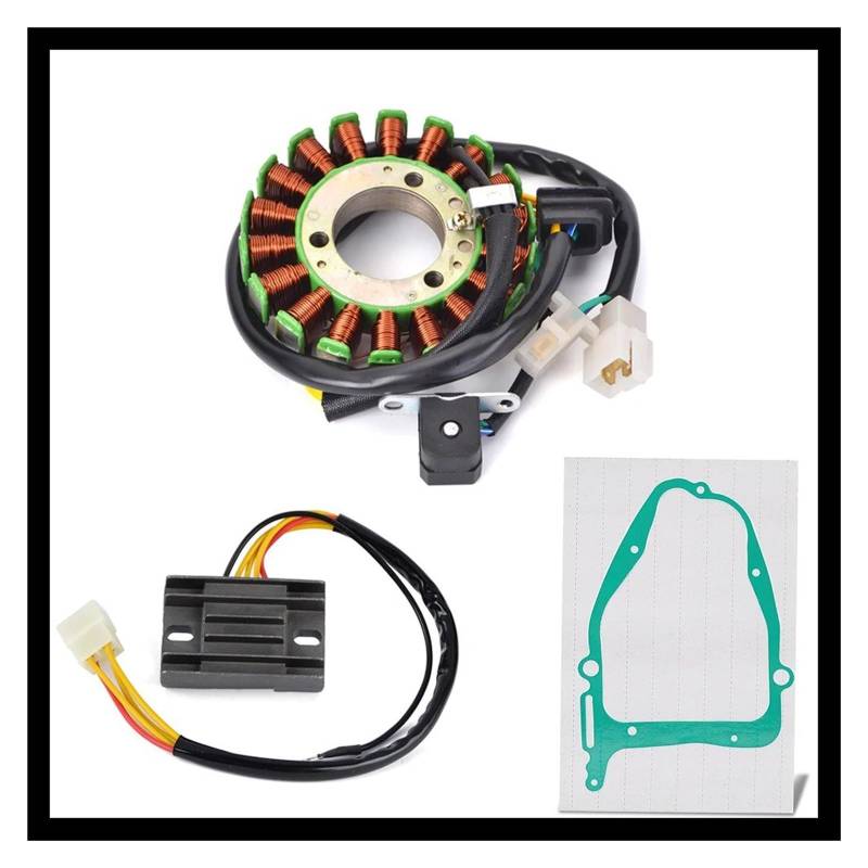 Ignition Module Für Suzuki Für GN250 Für GN250E Für GN 250 Stator Spule Regler Gleichrichter Dichtung 250E 1982-1994 Teile Einheit Ersatz Zubehör von ELEKNZBZTG