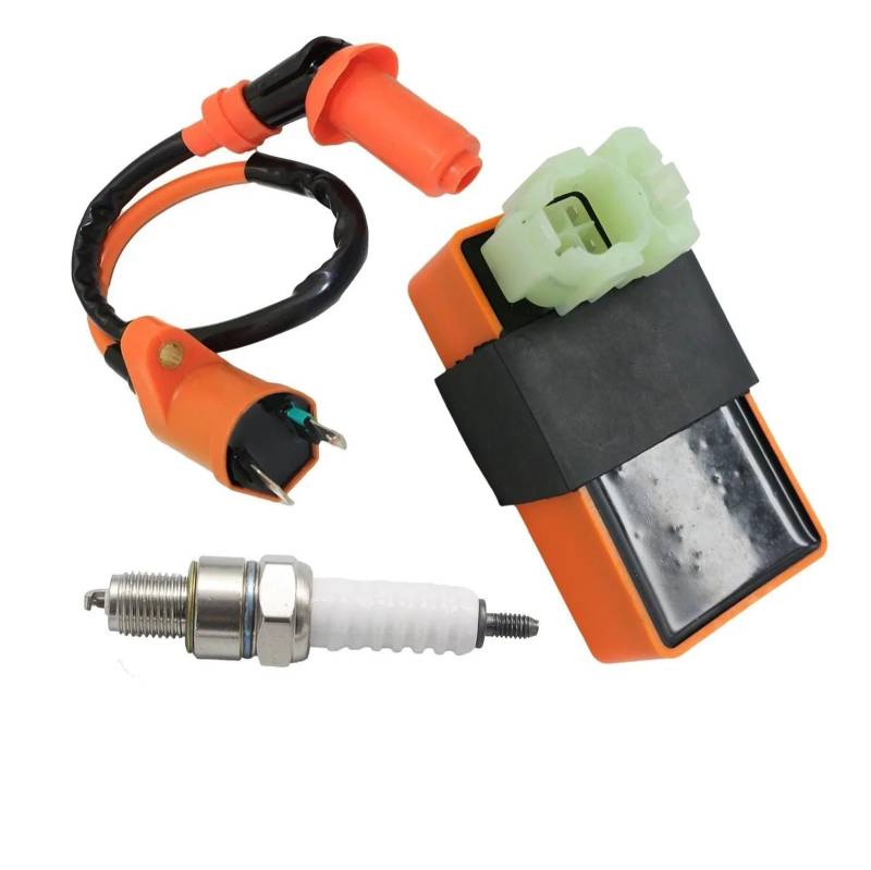 Ignition Module Für XR 50 Für CRF 50 110cc 125cc Für Dirt Bike Universal 5 Pin Racing CDI Zündspule Teile Einheit Ersatz Zündung Gerät von ELEKNZBZTG