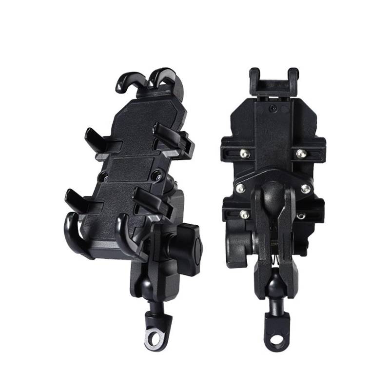 Universal Aluminium Motorrad Fahrrad Handy Halter Navigation Halterung GPS Stoßfest Lenker Halter GPS Halterung Halter Motorrad GPS Halterung(A1) von ELEKNZBZTG