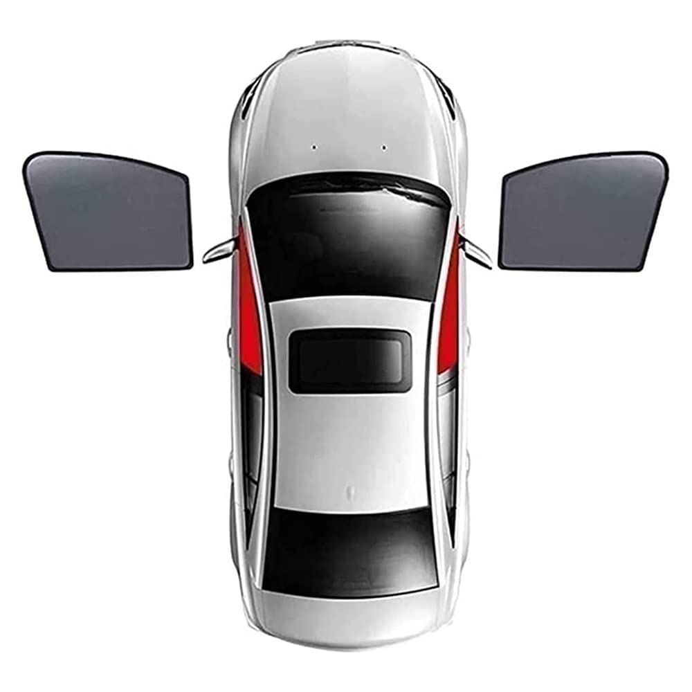 Faltbarer Tragbarer Auto-Windschutzscheiben-Sonnenschutz-Autozubehör, für Mercedes Benz GLE W167 350 450 4MATIC 2020-2023,Front Side Window von ELEMAT