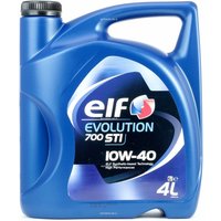 ELF Motoröl 10W-40, Inhalt: 4l, Teilsynthetiköl 2202841 von ELF