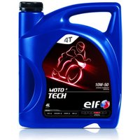 Motoröl ELF Moto 4 Tech 10W50 4L von Elf