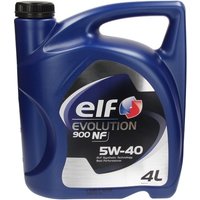 Motoröl ELF Evolution 900 NF 5W40 4L Motoröl ELF Evolution 900 NF 5W40 4L von Elf